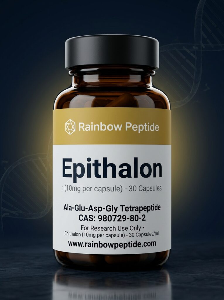 Epithalon Capsules 10Mg, Rainbow Peptide