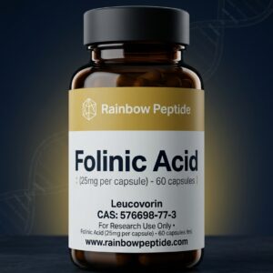 Folinic Acid Capsules 25Mg — Rainbow Peptide