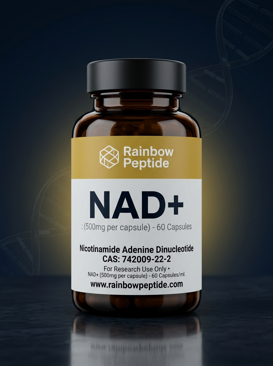 NAD+ Plus Capsules 500Mg — Rainbow Peptide