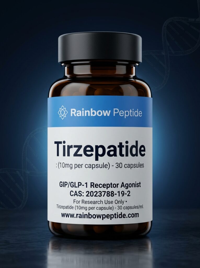 Tirzepatide Capsules 10Mg, Rainbow Peptide