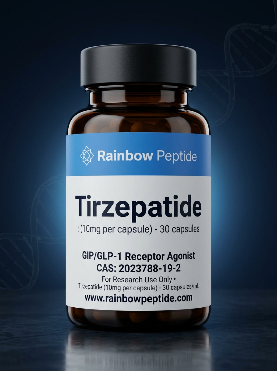 Tirzepatide Capsules 10Mg — Rainbow Peptide